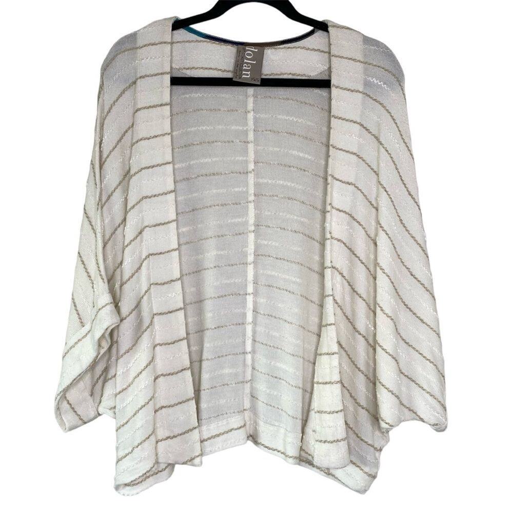 Dolan Anthropologie Left Coast Collection Striped Open Knit Cardigan Small
